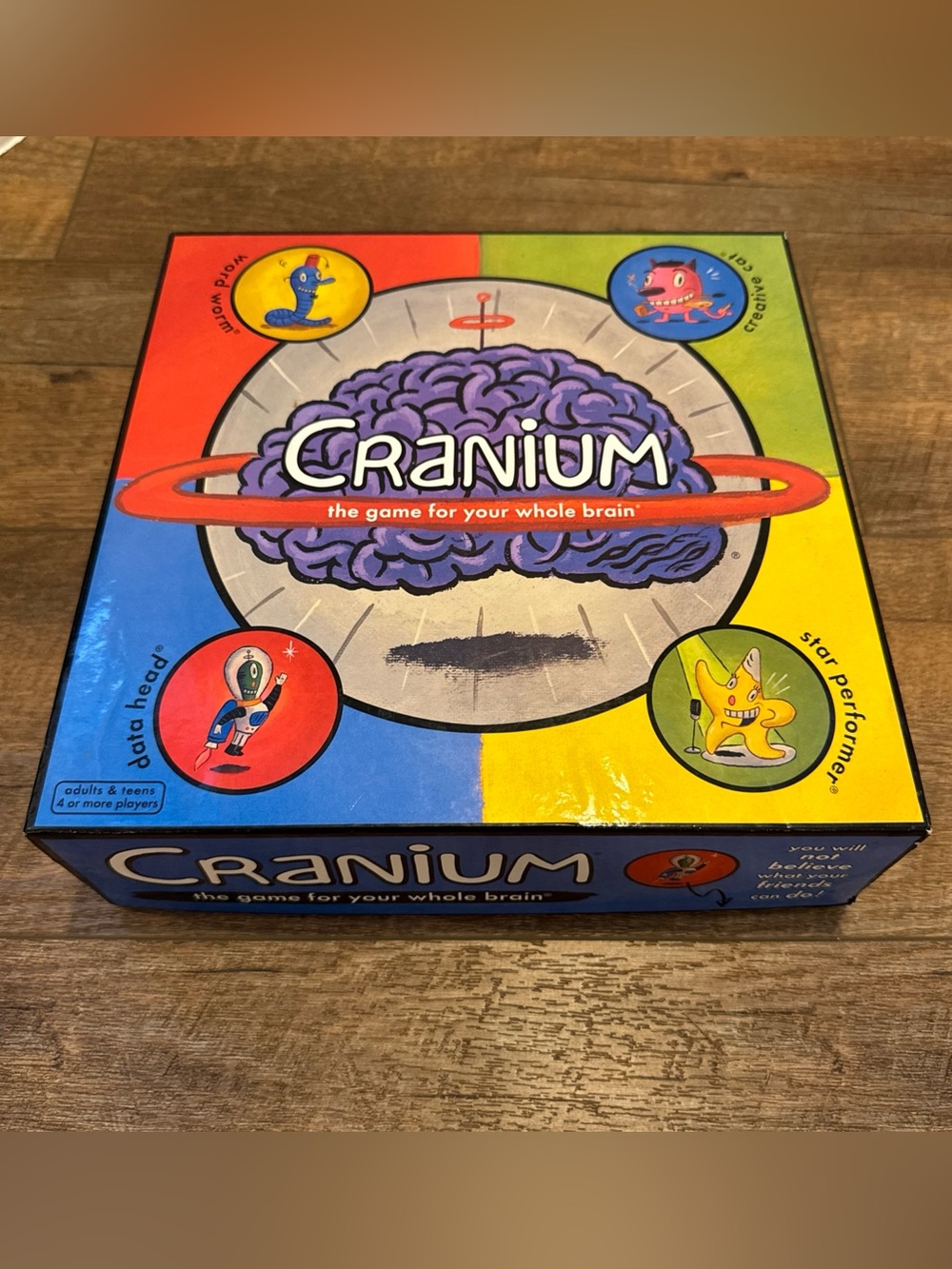 Cranium Original Board Game Whole Brain Party Game Adults Teens 4+ Players